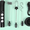 thumbnail image 3 of HORIALENCE 1 Set Hand Mixers Black ABS for Food Mixer for Cooks, 3 of 6
