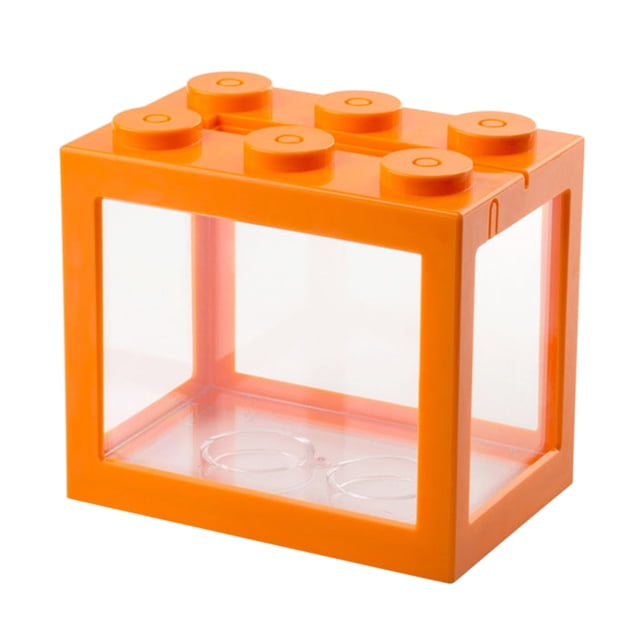 Labymos Mini Réservoirs de Poissons Rangée Aquarium Réservoirs Empilables Réservoirs d'Alimentation pour Fourmis Mini Rangée pour Reptiles Boîte