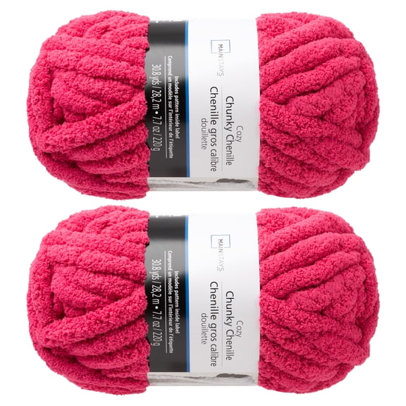 Cozy Chunky Chenille Yarn