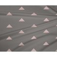 thumbnail image 4 of oneOone Polyester Lycra Light Gray Fabric Triangle Geometric Fabric For Sewing Printed Crafts Fabric By The Yards 56 Inches Wide, 4 of 4