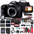 thumbnail image 1 of Canon EOS 5DS R DSLR Camera (Body Only) (0582C002) + 4K Monitor + Pro Mic + 2 x 64GB Memory Card + 3 x LPE6 Battery + External Charger + Card Reader + LED Light + Corel Photo Software + Case + More, 1 of 8