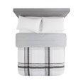 thumbnail image 1 of Mainstays Grey Plaid Comforter Double/Queen, 1 of 4