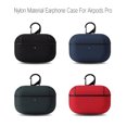 thumbnail image 3 of Earphone Cover Nylon Waterproof Bluetooth Headphone Case Headphone Protector Case Protector Bluetooth Earphone Case Nylon Replacement for Airpods Pro, Red, 3 of 6