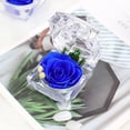 thumbnail image 1 of TIMIFIS Fleur Éternelle Rose Finie Tanabata Saint-Valentin Rose Acrylique Ring Box, 1 of 4