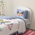 thumbnail image 3 of Mainstays Kids Textured Butterfly Comforter Set Twin 2 Piece, 3 of 4