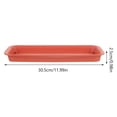 thumbnail image 2 of Miangastore 4Pcs Rectangular Plant Saucers Plastic Plant Saucers Planter Drip Tray Flower Pot Saucers, 2 of 8