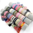 thumbnail image 1 of Bohemia Embroidery Woven Tassel Bracelets for Women Handmade Adjustable Rope, 1 of 6