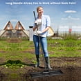 thumbnail image 4 of Costway Lawn Leveling Rake 30" x 10" Heavy Duty Level Lawn Tool for Garden Backyard/Lawn Black, 4 of 10
