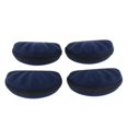 thumbnail image 2 of MERIGLARE 4Pcs EVA Zipper Eyeglass Box Glasses Case Eyewear Protector Container Holder Dark Blue, 2 of 9
