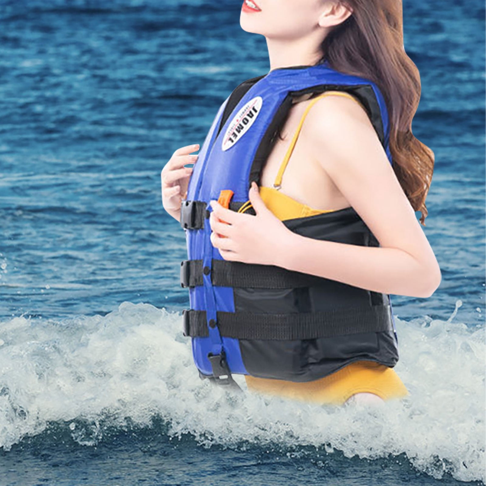 ZZwxWA Rabais de 50 % Maillot de Bain Transparent pour Enfants et Adultes, Combinaison de Flottabilité Réfléchissante à Haute Flottabilité avec Débardeur d'Eau Extérieur