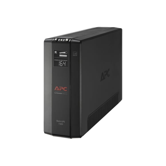 APC UPS Battery Backup & Surge Protector with AVR, 1500VA, APC Back-UPS Pro (BX1500M)