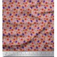 thumbnail image 1 of Soimoi Poly Georgette Fabric Trophy,Timer Clock & Basketball Sports Print Fabric by The Yard 42 Inch Wide, 1 of 3
