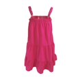 thumbnail image 3 of Women Midi Tank Dress  Summer Sleeveless Solid Color Loose Ruffle Tiered Beach Boho Dress, 3 of 6