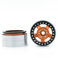thumbnail image 4 of Moobody Aluminum Alloy Wheel Rim Beadlock Wheel Rims Hub 4pcs Replacement for 1/10 TRX4 Axial SCX10 90046 SCX10 III AXI03007 AXI03003 RC Car, 4 of 7