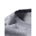 thumbnail image 3 of Innerwin Chandail Col Rond Femmes Hauts Imprimé de Noël Xmas Chandail en Molleton Gris m, 3 of 5