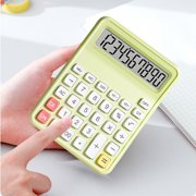 TopLLC Basic Calculator Portable Silent Keyboard Suitable For School Office Home Simples Math Operations Plastics Calculator