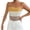 Yellow, variant on Brnmxoke Women's Spaghetti Strap Tank Tops Striped Print Sleeveless Cami Top Undershirts Summer Casual Knit Camisole Tops Green,M