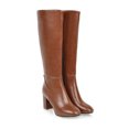 thumbnail image 4 of LSLJS Bottes d'Équitation Style Western pour Femmes, Décontractées, Chaudes, Hauteur Genou, à Talons, Tige Mi-Haute, Chaussures, Bottes Mi-Mollet pour Femmes, Bottes pour Femmes, 4 of 8
