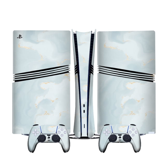 Compatible With PS5 Pro Consoles Cartoon Anime Stickers Set, Cute Custom Decals with Game Controller Skin