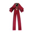 thumbnail image 3 of segolike Broche Nœud Papillon Épingle Col Élégant Ruban Broche Nœud Papillon Broche Cravate Rouge, 3 of 9