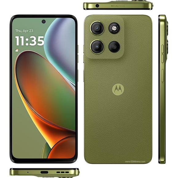 Motorola Moto G15 Power 2025 Open Box, 256GB + 8GB RAM, 6.72" FHD+ 120Hz, 6000mAh, Dual SIM Factory Unlocked, International XT2521-5, Iguana Green, 50MP Camera Android 15