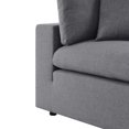 thumbnail image 3 of Modway Commix Sunbrella Fauteuil Berçant pour Patio Extérieur, Gris, 3 of 9