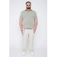 thumbnail image 1 of THICKEMS Polo en Tricot Texturé à Col Johnny pour Homme, 1 of 1