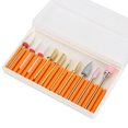 thumbnail image 4 of 10 Pcs Ceramic Nail Drill Bits Set Electric Nail Polishing Cuticle Cutter For Manicure, 4 of 14
