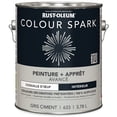 thumbnail image 3 of Rust-Oleum Colour Spark™ Paint + Primer, Interior Eggshell, Cement Grey 3.78 L, 3 of 9