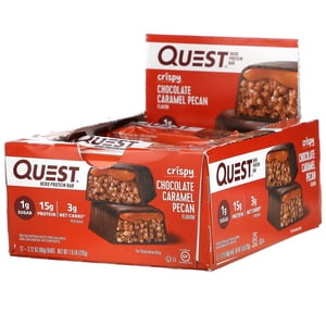 Quest Nutrition Chocolat Caramel Pecan Hero Bar, 12 Nombre