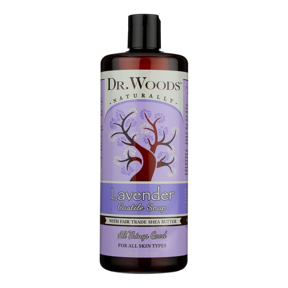 Dr. Woods Savon Apaisant à la Lavande de Castille Shea Vision - 32 oz