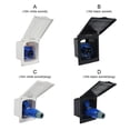 thumbnail image 3 of Ruiboury RV Socket External Waterproof Power Outlet Durable Flush Wide Application Plug Electrical Equipment Outdoor Trailer Automotive 16ABlack Socket/Plug, 3 of 7