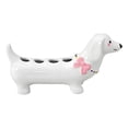 thumbnail image 3 of Stylish Ceramic Bathroom Organizer Design Toothbrush Holder with Four Compartments, 3 of 3