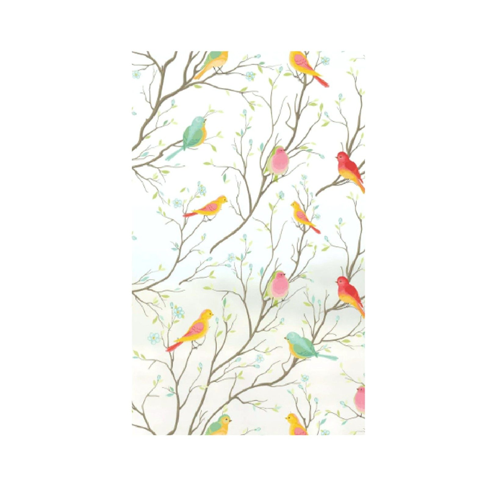Gkeoshab Wall stickers Bird Film Bathroom Anti Peeping Window Transparent Opaque Sticker Static Privacy Window Sticker Home & Garden