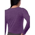 thumbnail image 3 of Sivvan Lot de 3 T-Shirts à Manches Longues Confort pour Femmes / T-Shirt sous-Blouse, 3 of 7