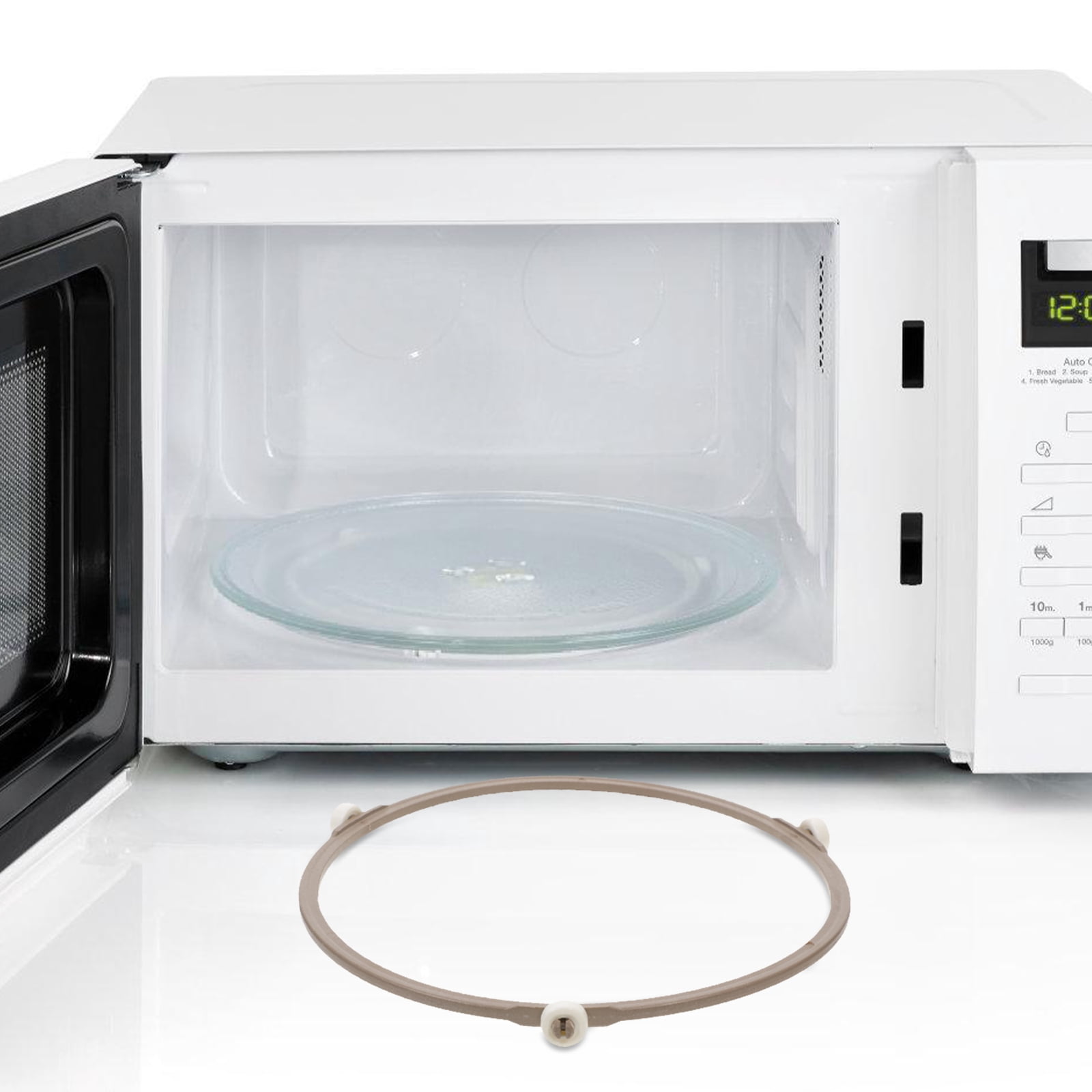 UPOUART Microwave Ring Brown ABS Microwave Oven Accessories for Cooking 1Pcs