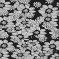 thumbnail image 1 of Ahgly Tapis d'Intérieur Lavable en Machine Carré Noir Charbon, 6 Pieds Carré, 1 of 7
