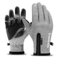 thumbnail image 1 of Mens Winter Gloves -30℉Windproof Waterproof Touch Screen Gloves for Outdoor Work, 1 of 2