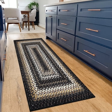 HOMERRY Area Rug 5x7 Washable Rug Modern Geometric Area Rug for Living Room, Gray