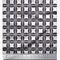 thumbnail image 1 of Soimoi polyester Crepe Fabric Semi Circle & Square Geometric Print Fabric by Yard 42 Inch Wide, 1 of 3