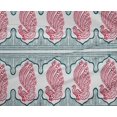 thumbnail image 4 of oneOone Polyester Lycra Fabric Peacock Block Print Fabric BTY 56 Inch Wide, 4 of 4