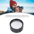 thumbnail image 4 of +1 +2 +4 +10  Macro Filter Set with Pouch  Filter Kit +1,+2,+4,+10 Macro Filter Accessory  Lens Filter Kit Set with Filter Pouch for Digital Camera Photo, 4 of 8