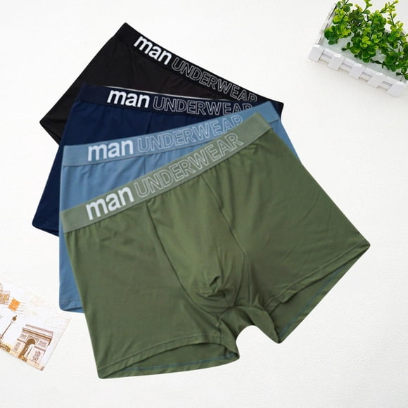 Weiqiqre Men's Underwear Briefs Breathable Trunks Underwear Soft Cotton Boxer Briefs Multi-Pack