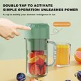 thumbnail image 1 of WIFKLSIIPG Portable Juicer Drink Straight with Straw Without Opening The Lid(Green), 1 of 3