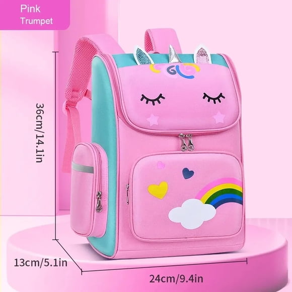 Shoulder Backpacks for Boys and Girls with Cute Unicorn Back To School Oxford Fabric Backpacks Shoulder Bag Cartoon Unicorn Book