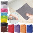 thumbnail image 3 of zanvin 1PC Thickened Cloth Absorbent Dishwashing Cloth Kitchen Cleaning Cloth Hot Selling Multifunctional Stain Remover Cloth 11.8x11.8in Cleaning Supplies, Gifts for Women, 3 of 3