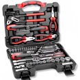 thumbnail image 1 of TOPEX 65-Piece Household Hand Tool Set Home Auto Repair Kit, 1 of 12
