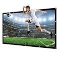 thumbnail image 1 of Projector Screen Portable pantalla proyector 60 100 120 inch 16:9,Polyester Outdoor Movie Screen For Travel Home Theater ,Wrinkle-Free, 1 of 8