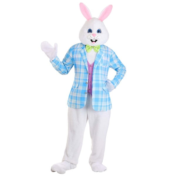 Déguisement Adulte de Mascotte de Easter Bunny de Luxe / Déguisements de Easter Bunny