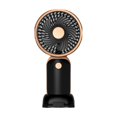 thumbnail image 1 of yuksok Handheld Portable Fan for Camping or Playing Sports Versatile Hand Held Personal black, 1 of 9